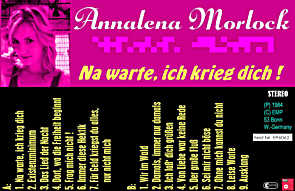 Annalena Morlock - Cassette Na warte, ich krieg dich !