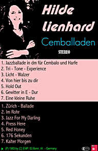 Hilde Lienhard - Cassette Cemballaden