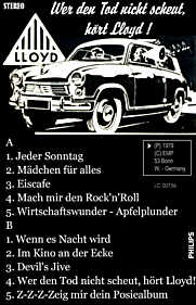 Lloyd - Cassette Wer den Tod nicht scheut, hört Lloyd !